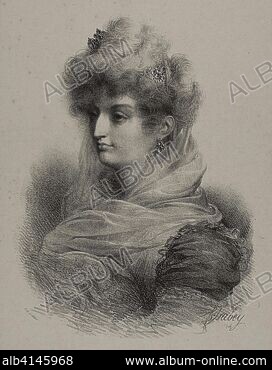 Empress Marie Louise , Isabey - Isabey as art print or hand