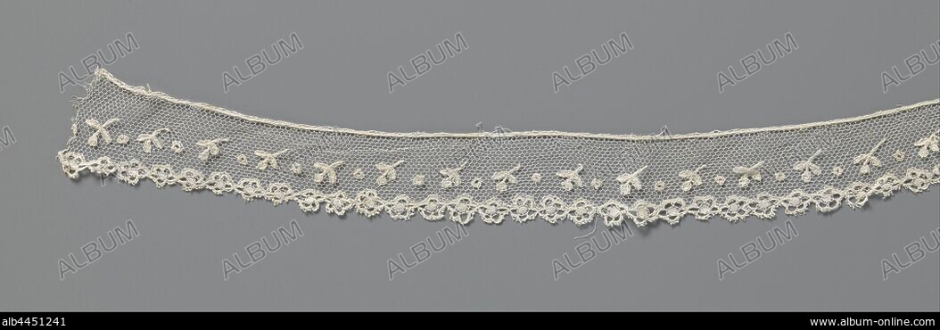 Black Blossoms narrow lace trim, 6.5cm - Small Bobbins