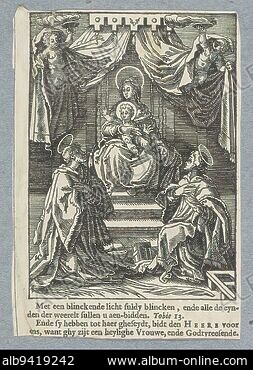 MARY ENTHRONED Stock Photos Illustrations and Images Album