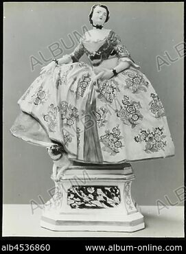 Victorian Antique 1850s Pagoda Sleeve Crinoline Silk Day Dress -   Ireland