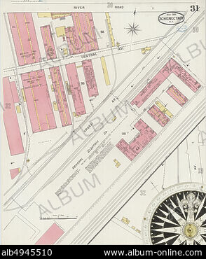 Image 37 of Sanborn Fire Insurance Map from New Jersey Coast, New Jersey  Coast, New Jersey. 1890 Vol. 1. 56 Sheet(s). Includes Atlantic Highlands,  Seaside, Navesink-Highlands, Highland Beach, Sea Bright, Monmouth Beach