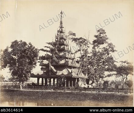 CAPTAIN R. B. HILL. Entrance to Botanical Gardens, Calcutta