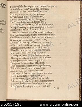 La Pratique de l'Aiguille, page 3 (verso) 1605 Matthias Mignerak Written by  Matthias Mignerak, title page engraved by Pierre Firens, French, born Paris  1641, dedicated to Marie de Medici, Florence 1575-1642 Cologne