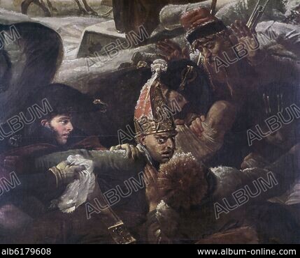 Gros, Napoléon à la bataille d'Eylau, 1808