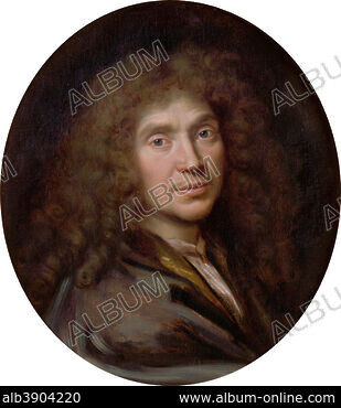 JEAN AUGUSTE DOMINIQUE INGRES. Molière at the table of Louis XIV. - Album  alb4273500