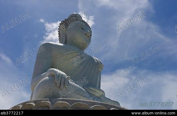 Buddha statue, Big Buddha of Phuket, the world's largest Buddha statue, Ban Kata, Phuket Island, Thailand, Asia.