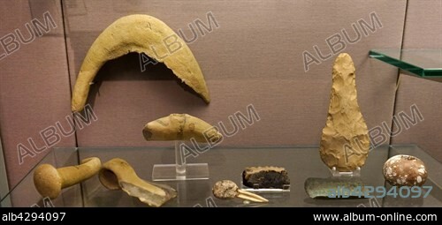 Pottery Mesopotamia tools, from Ur. Dated 15th Century BC.