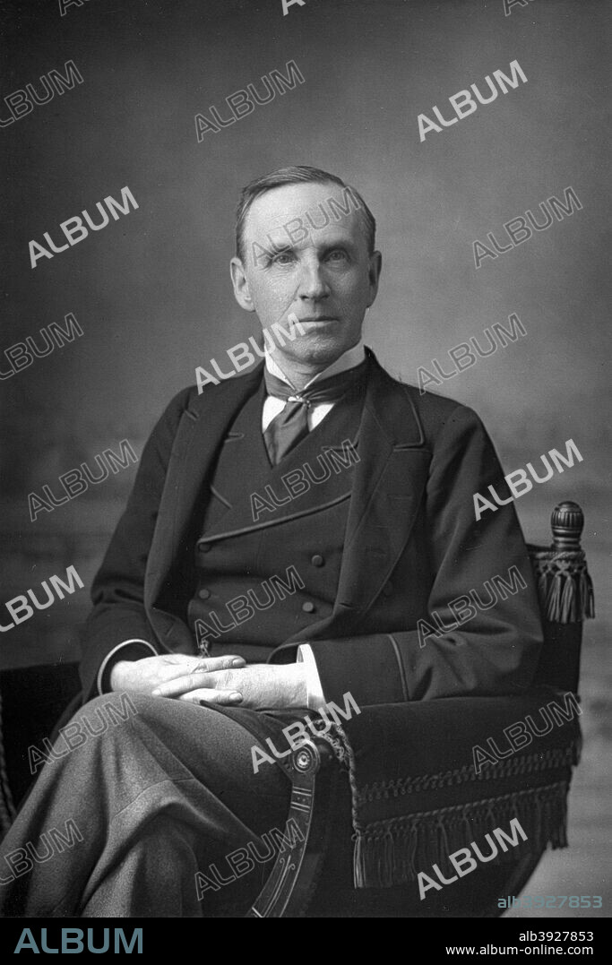 John Morley (1838-1923), 1st Viscount Morley of Blackburn, 1890. Artist ...