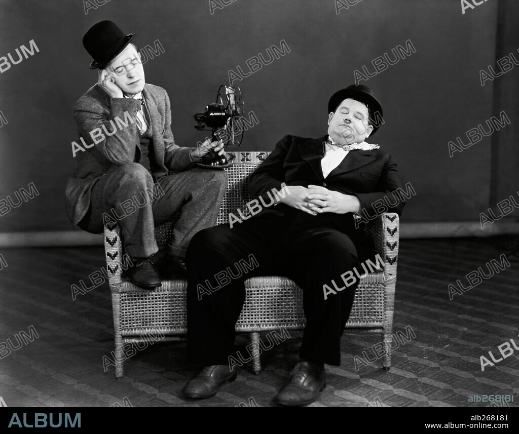 OLIVER HARDY and STAN LAUREL.