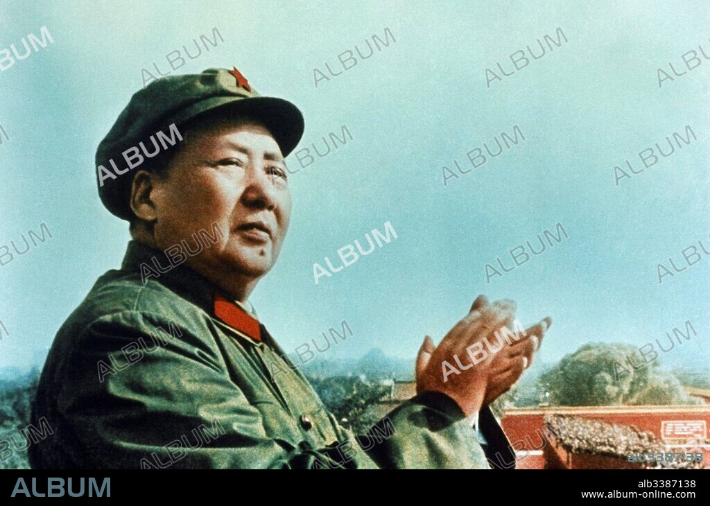 Mao Zedong (Mao Tse-tung), 1893 - 1976, Chinese communist revolutionary and founding father of the People's Republic of China, which he ruled as Chairman of the Communist Party of China, from its establishment in 1949, until his death in 1976.