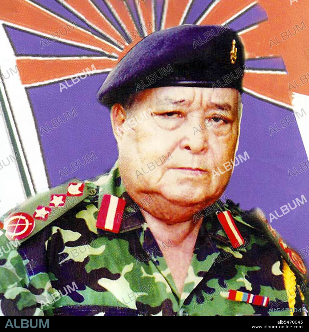 Bo Mya (born Htee Moo Kee; 20 January 1927 23 December 2006) was a Karen rebel leader born in Papun District, which is in present-day Karen State, Myanmar. He was a long-standing chairman of the Karen National Union (KNU), a political organisation of the Karen people, from 1976 to 2000. He stepped down to become vice-chairman in 2004, and retired in 2004 from all public offices, due to poor health. Bo Mya was among a significant number of Karens who joined the British - specifically in Bo Mya's case, Force 136 - during World War II, with whom he fought the Japanese from the East Dawna hills in 1944 to 1945. After the Karens declared independence from Burma in 1949, Bo Mya quickly rose to a position of pre-eminence in the Karen movement, earning a reputation as a hard and ruthless operator. Based at Manerplaw ('victory field') close to the Thai-Burma border, the KNU under his control, and its military wing the Karen National Liberation Army (KNLA), was probably the most successful of the ethnic rebel organisations fighting the Yangon / Rangoon government in the 1970s and 1980s.