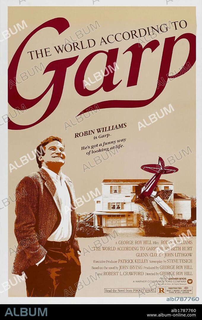 Poster of THE WORLD ACCORDING TO GARP, 1982, directed by GEORGE ROY HILL. Copyright WARNER BROTHERS.