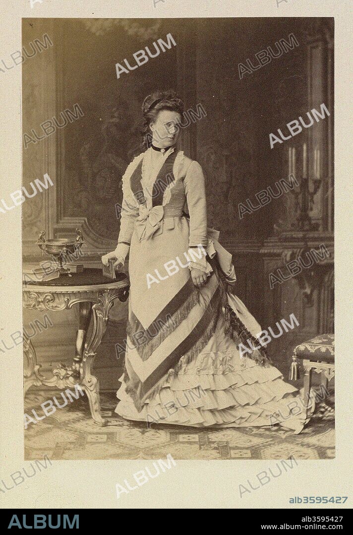 ANONYMOUS. Portrait of Grand Duchess Maria Alexandrovna of Russia (1853-1920), Duchess of Saxe-Coburg and Gotha.