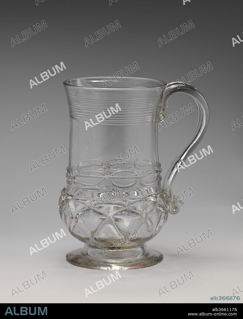 Mug. Culture: British. Dimensions: Height: 7 3/8 in. (18.7 cm). Date: 1750-1800.