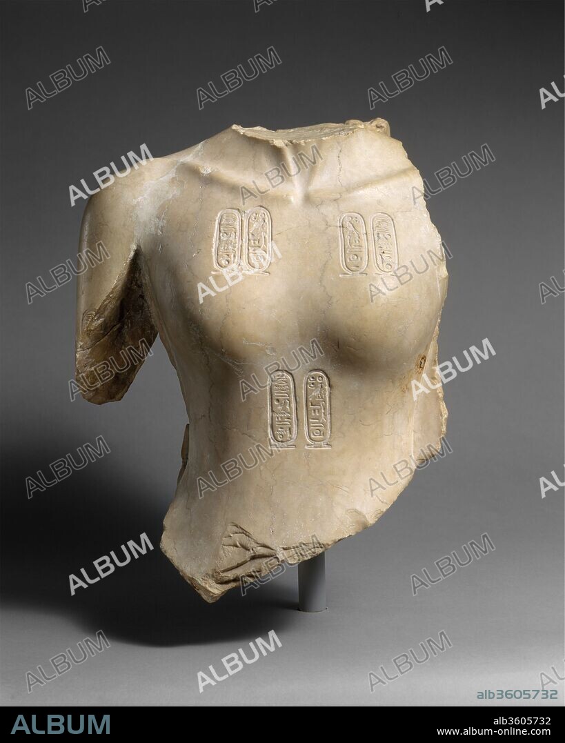 Torso of Akhenaten. Dimensions: h. 35.5 cm (14 in); w. 25.5 cm (10