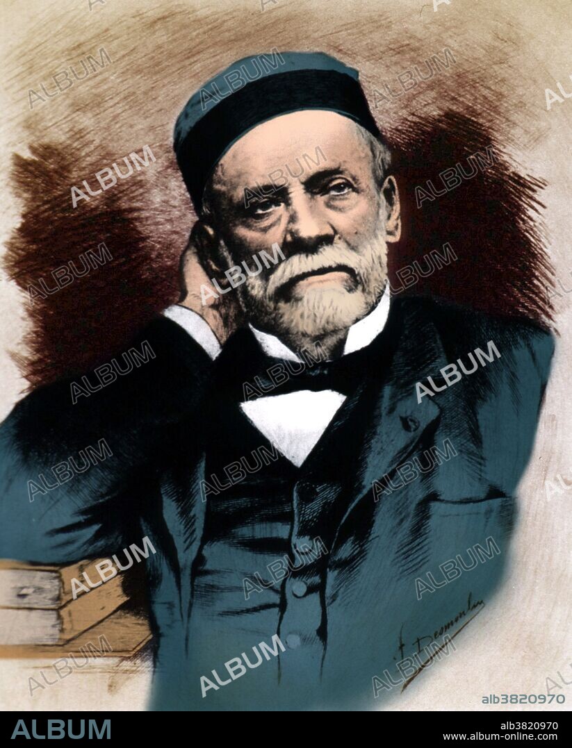 Louis Pasteur (December 27, 1822 - September 28, 1895) was a French chemist and bacteriologist who founded the science of microbiology. Pasture discovered that disease could be caused by bacteria transmitted from person to person (the germ theory of disease). He also developed vaccines for rabies and anthrax. Pasteur also found that lightly heating food and beverages could preserve them from souring. This pasteurization process is now widely used in the food industry. As a chemist, Pasteur discovered that some crystals had two forms, one which would rotate plane-polarized light to the left, and the other would rotate light to the right. This led to the study of stereochemistry. In 1887 he founded the Pasteur Institute. He died in 1895, at the age of 72, from complications of a series of strokes that had started in 1868. He was buried in the Cathedral of Notre Dame, but his remains were reinterred in a crypt in the Institut Pasteur, Paris, where he is remembered for his life-saving work.