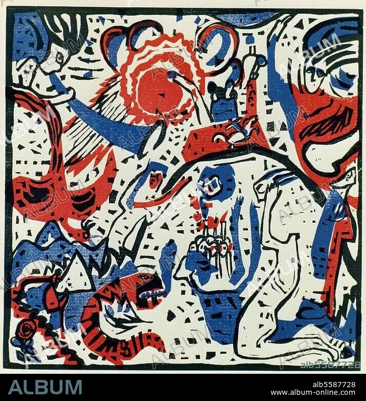 Kandinsky woodcut online