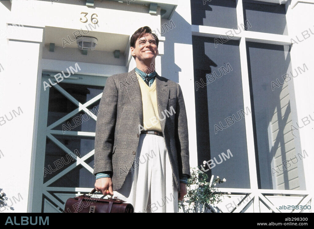 JIM CARREY in THE TRUMAN SHOW, 1998, directed by PETER WEIR. Copyright PARAMOUNT PICTURES.