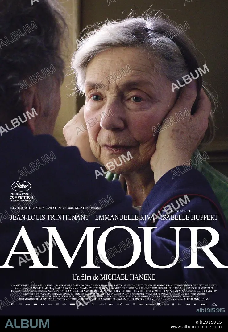 Poster of LOVE, 2012 (AMOUR), directed by MICHAEL HANEKE. Copyright LES  FILMS DU LOSANGE. - Album alb1915915