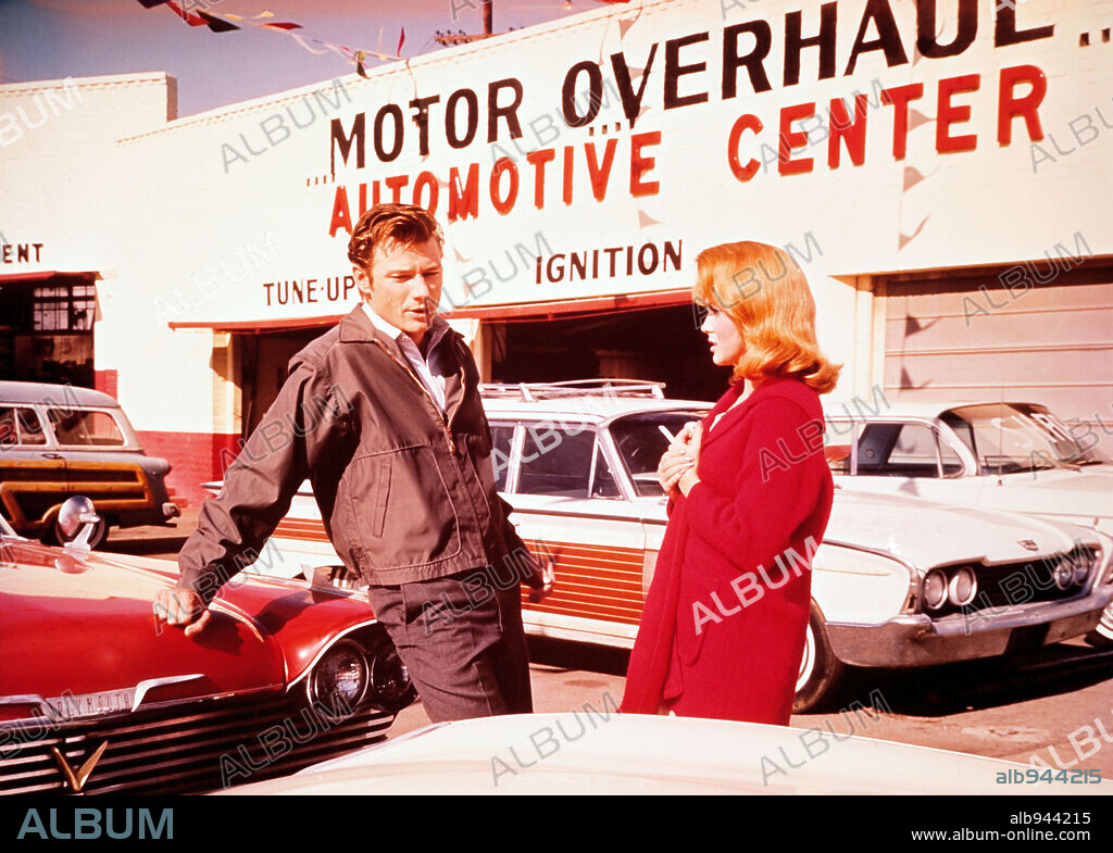 ANN-MARGRET and MICHAEL PARKS in BUS RILEY'S BACK IN TOWN, 1965, directed by HARVEY HART. Copyright UNIVERSAL PICTURES.