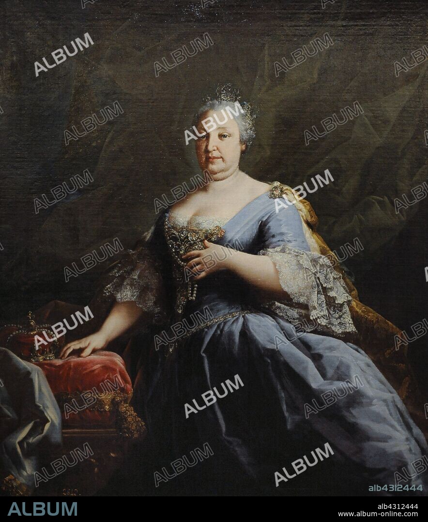 B rbara de Braganza 1711 1758 . Reina de Espa a. Retrato an nimo