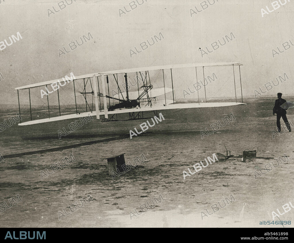 First Airplane for London The original Wright biplane. The