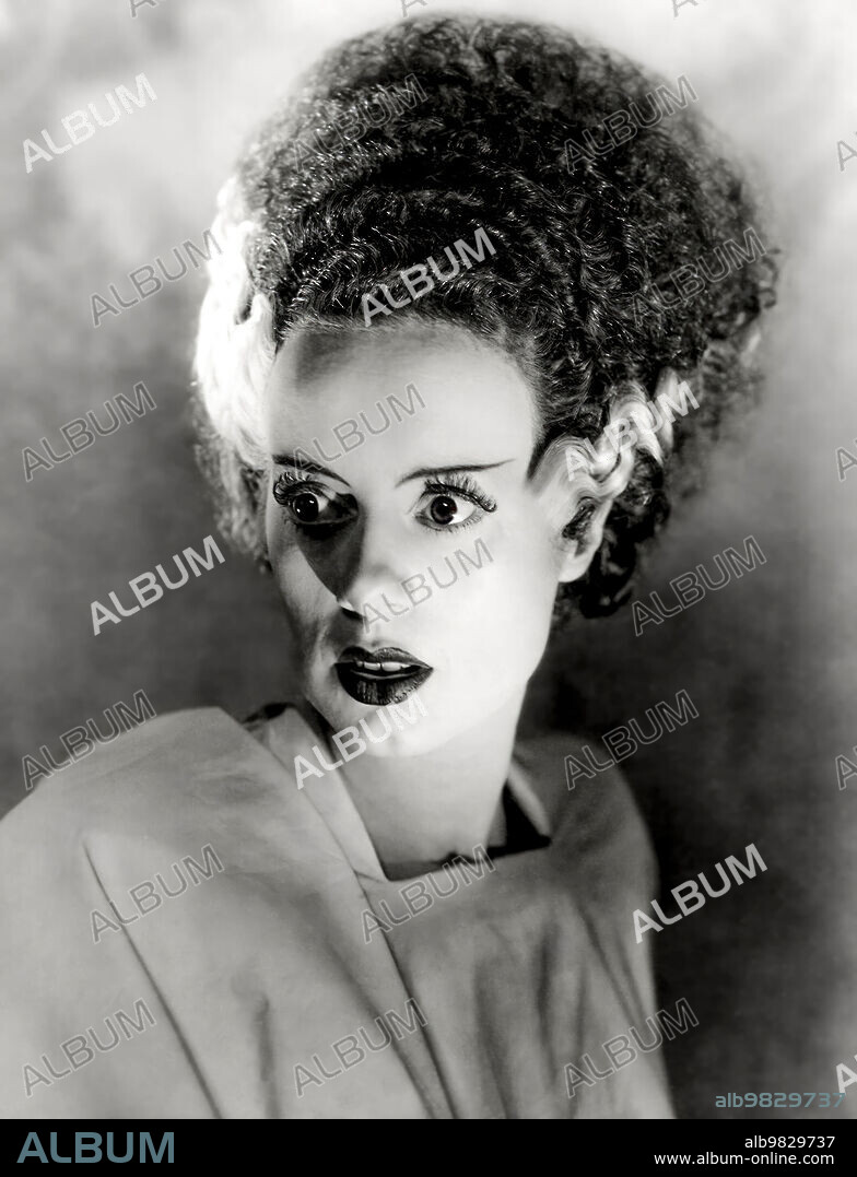 Elsa Lanchester In The Bride Of Frankenstein 1935 Unter Der Regie Von James Whale Copyright 