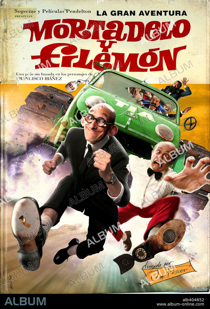 Poster de LA GRAN AVENTURA DE MORTADELO Y FILEMON, 2003, dirigida por ...