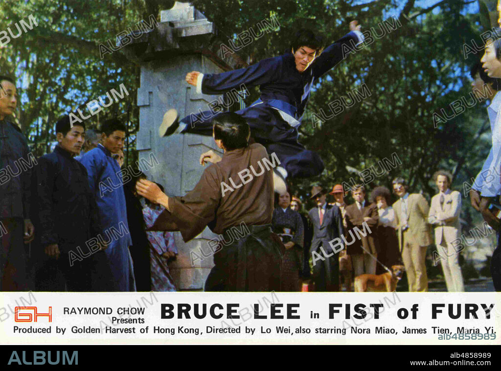 BRUCE LEE in THE CHINESE CONNECTION, 1972 (JING WU MEN), directed by WEI LO. Copyright 20TH CENTURY FOX.