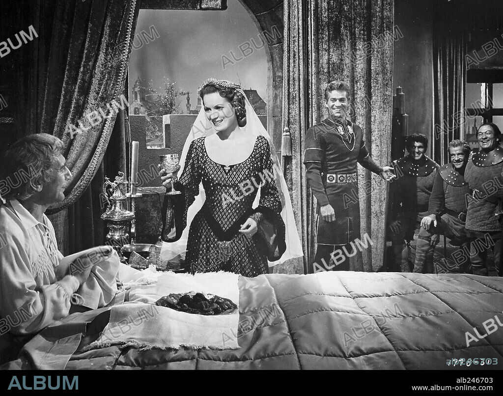 MAUREEN O'HARA in LADY GODIVA OF COVENTRY, 1955. Copyright UNIVERSAL PICTURES.