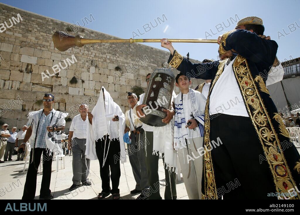 Bar Mitzvah Ceremony at Western Wall.