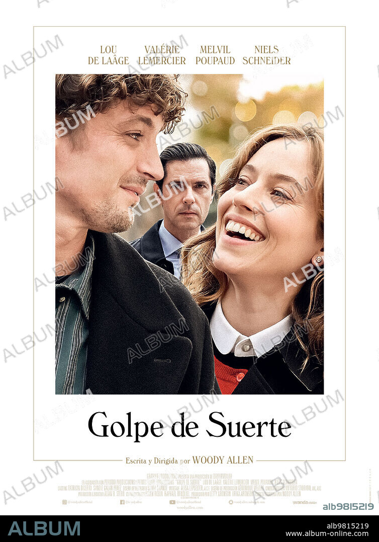 Poster of COUP DE CHANCE, 2023, directed by WOODY ALLEN. Copyright