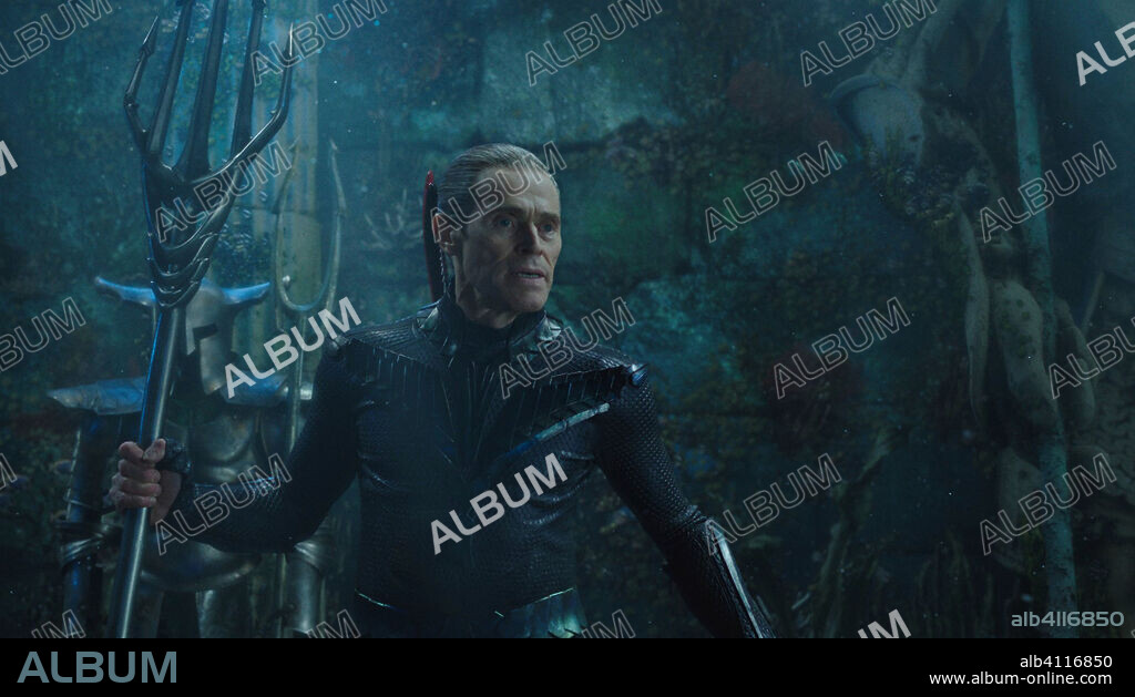 WILLEM DAFOE in AQUAMAN, 2018, directed by JAMES WAN. Copyright DC COMICS/DN ENTERTAINMENT/WARNER BROS.