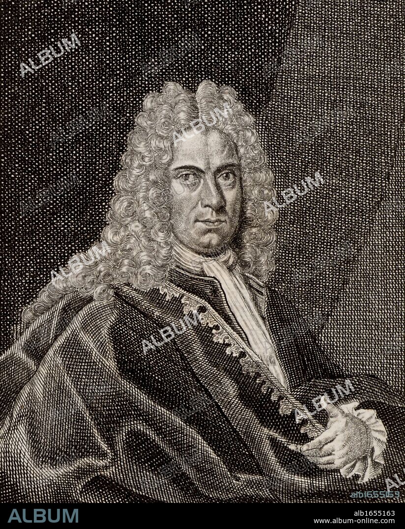 Johann Heinrich Schulze (1687-1744) Professor anatomy at Altdorf. Important in the history of photography because in 1725 he noticed the darkening of silver nitrate when exposed to light. From "Icones Virorum" by Friedrich Roth-Scholtz (Nuremberg, 1725) (Photo by: Universal History Archive/UIG via Getty Images).