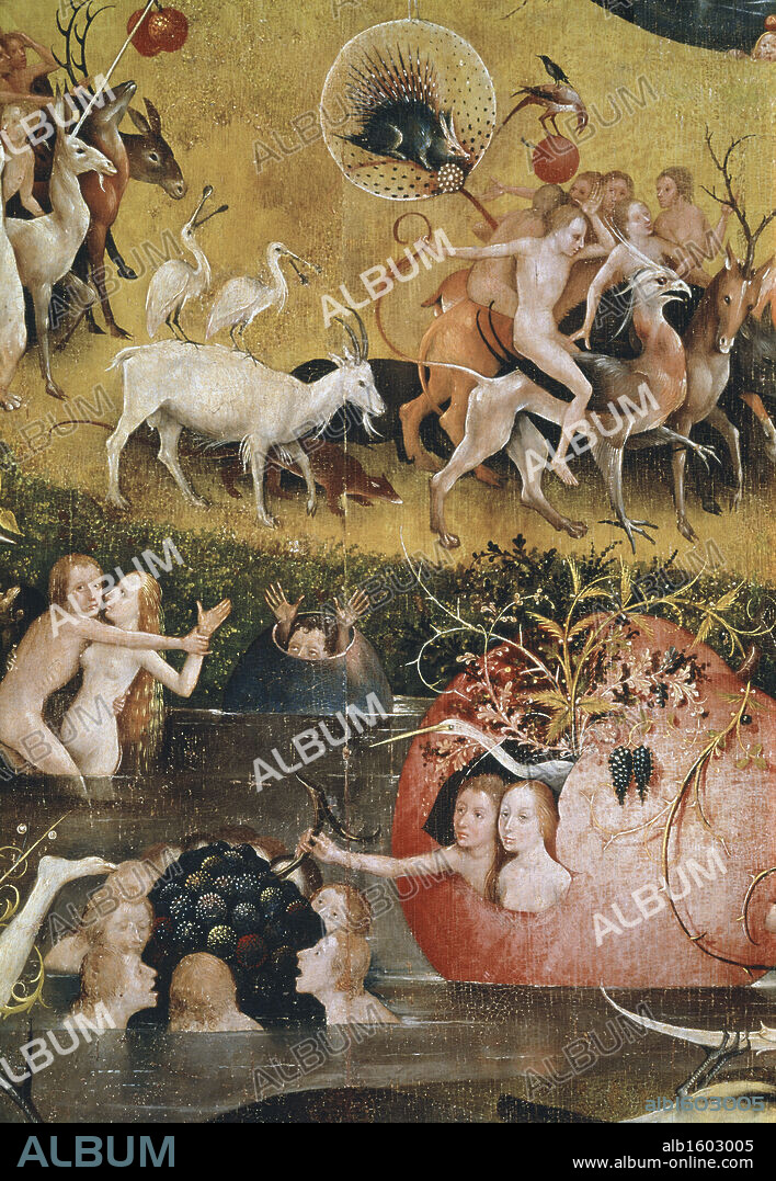 Garden Of Earthly Delights Detail 5 c.1505 Hieronymus Bosch ca