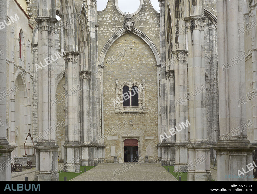 Carmo Archaeological Museum. Founded in 1864 by Joaquim Possidonio da Silva  (1806-1896), it is housed in the ruins of the former Carmo Convent  (Convento do Carmo) the most - Album alb9567739