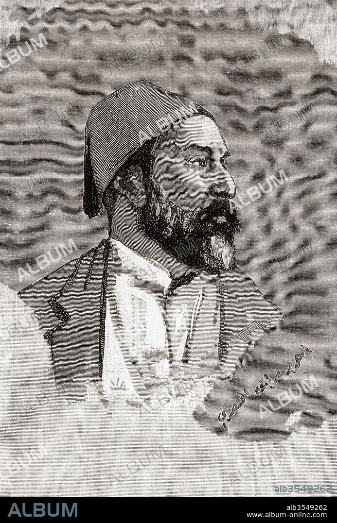 Colonel Ahmed ‘Urabi or Orabi, 1841 – 1911, aka Ahmad Arabi or Arabi Pasha. Egyptian nationalist and an officer of the Egyptian army. From The Century Edition of Cassell's History of England, published c. 1900.