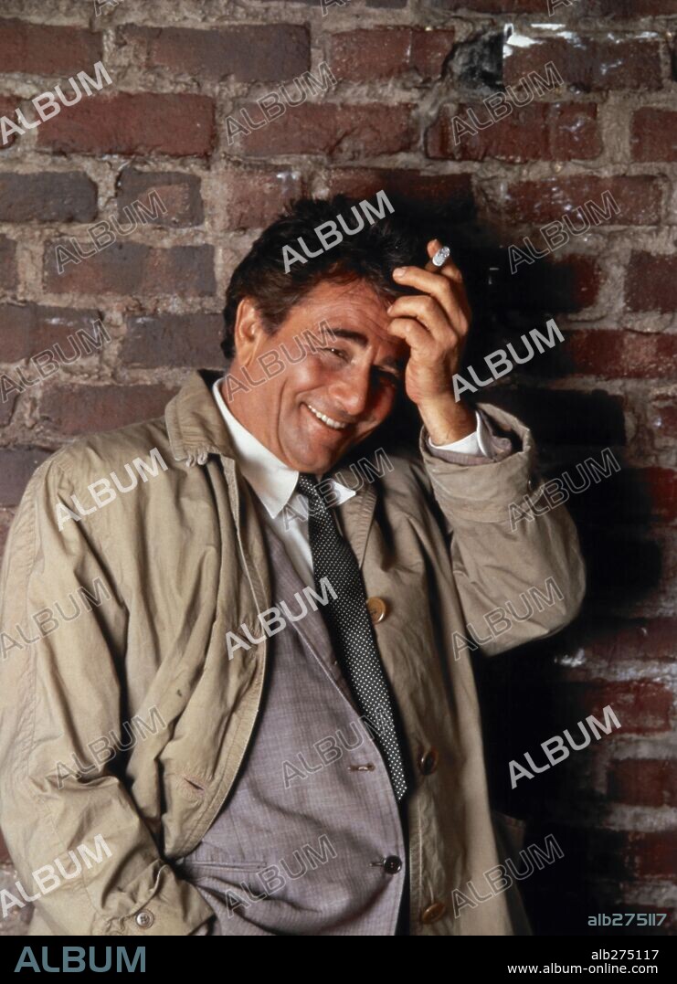 PETER FALK in COLUMBO, 1971, directed by JAMES FRAWLEY, PATRICK MCGOOHAN and VINCENT MCEVEETY. Copyright NBC UNIVERSAL TELEVISION.