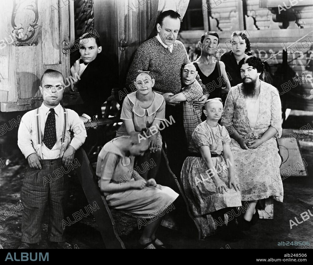 TOD BROWNING in FREAKS, 1932, directed by TOD BROWNING. Copyright METRO GOLDWYN MAYER.