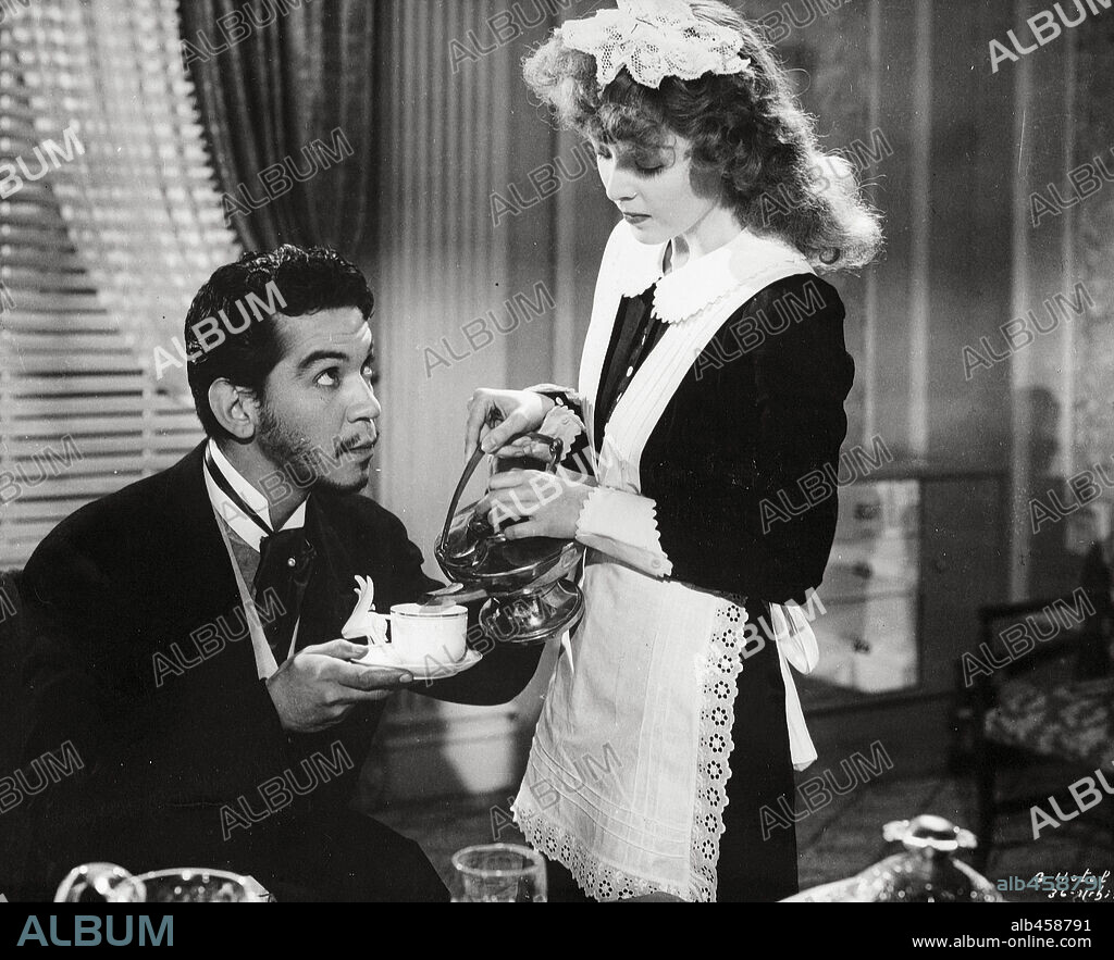 CANTINFLAS in GRAN HOTEL, 1944, directed by MIGUEL M. DELGADO. Copyright POSA FILMS, S.A.