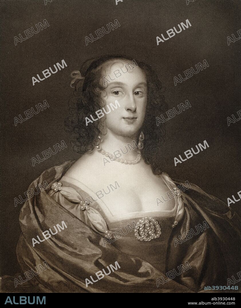 Bridget Fleetwood, eldest daughter of Oliver Cromwell, 17th century, (1899). Portrait of Bridget Cromwell (1624-1681), daughter of Oliver Cromwell (1599-1658), English military leader and politician. Illustration from Samuel Rawson Gardiner's Oliver Cromwell, (Goupil & Co, London, Paris, New York, 1899).