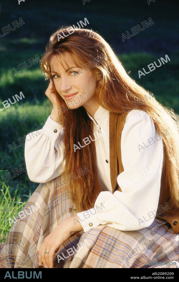 JANE SEYMOUR in DR. QUINN, MEDICINE WOMAN, 1993, directed by CHUCK BOWMAN, JAMES KEACH and JERRY LONDON. Copyright CBS-TV.