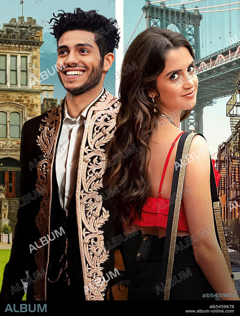 LAURA MARANO et MENA MASSOUD dans ABSOLUMENT ROYAL!, 2022 (THE ROYAL TREATMENT), réalisé par RICK JACOBSON. Copyright NETFLIX.