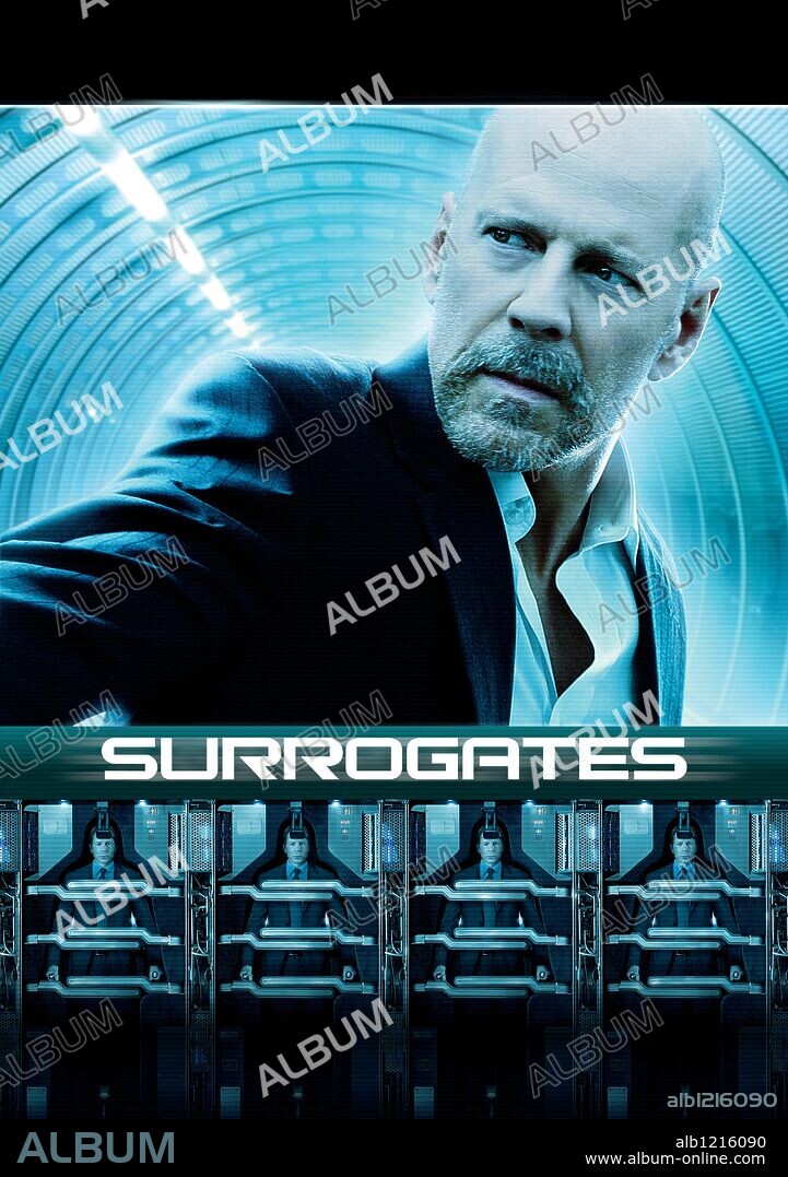 Poster of SURROGATES, 2009, directed by JONATHAN MOSTOW. Copyright TOUCHSTONE PICTURES.