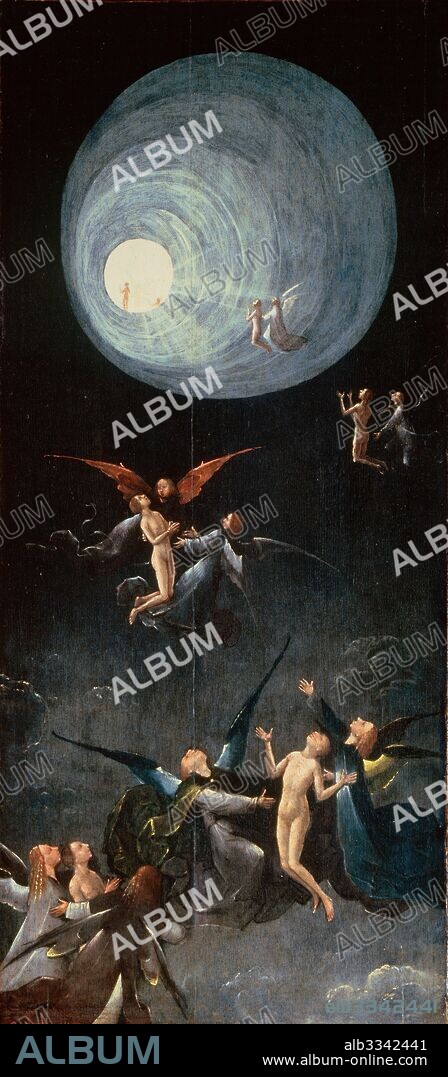 HIERONYMUS BOSCH. Ascent into Heaven. From Four Visions of the