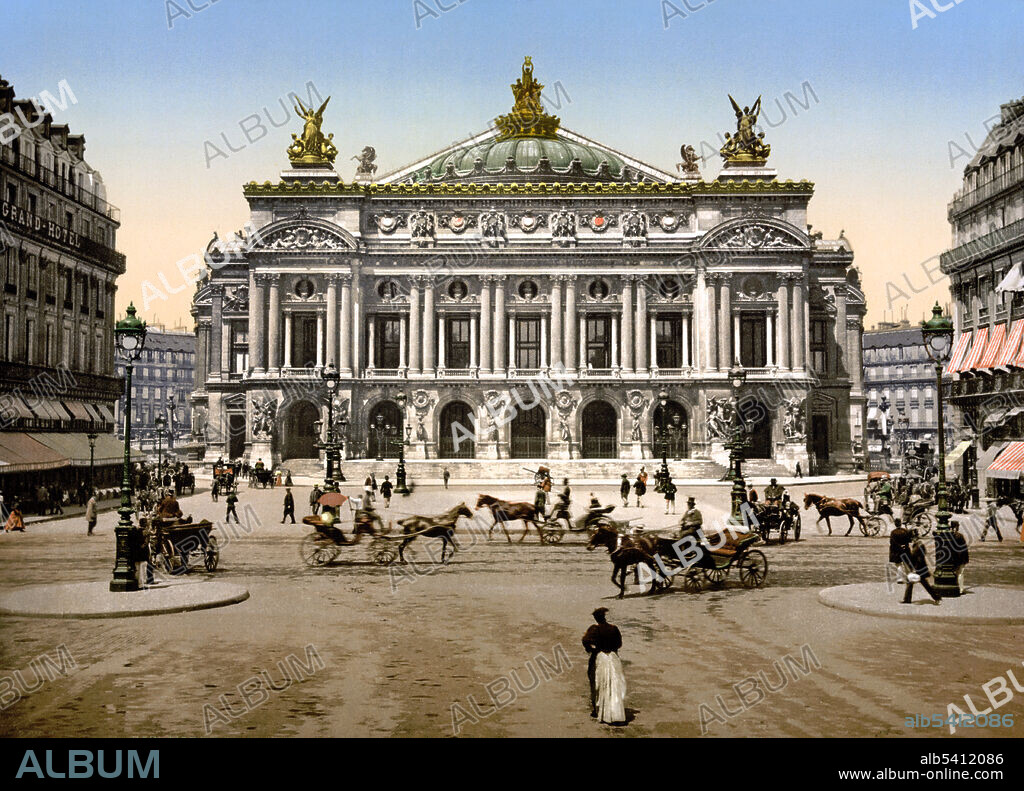 Paris Opera House, Palais Garnier,1890s - Album alb5412086