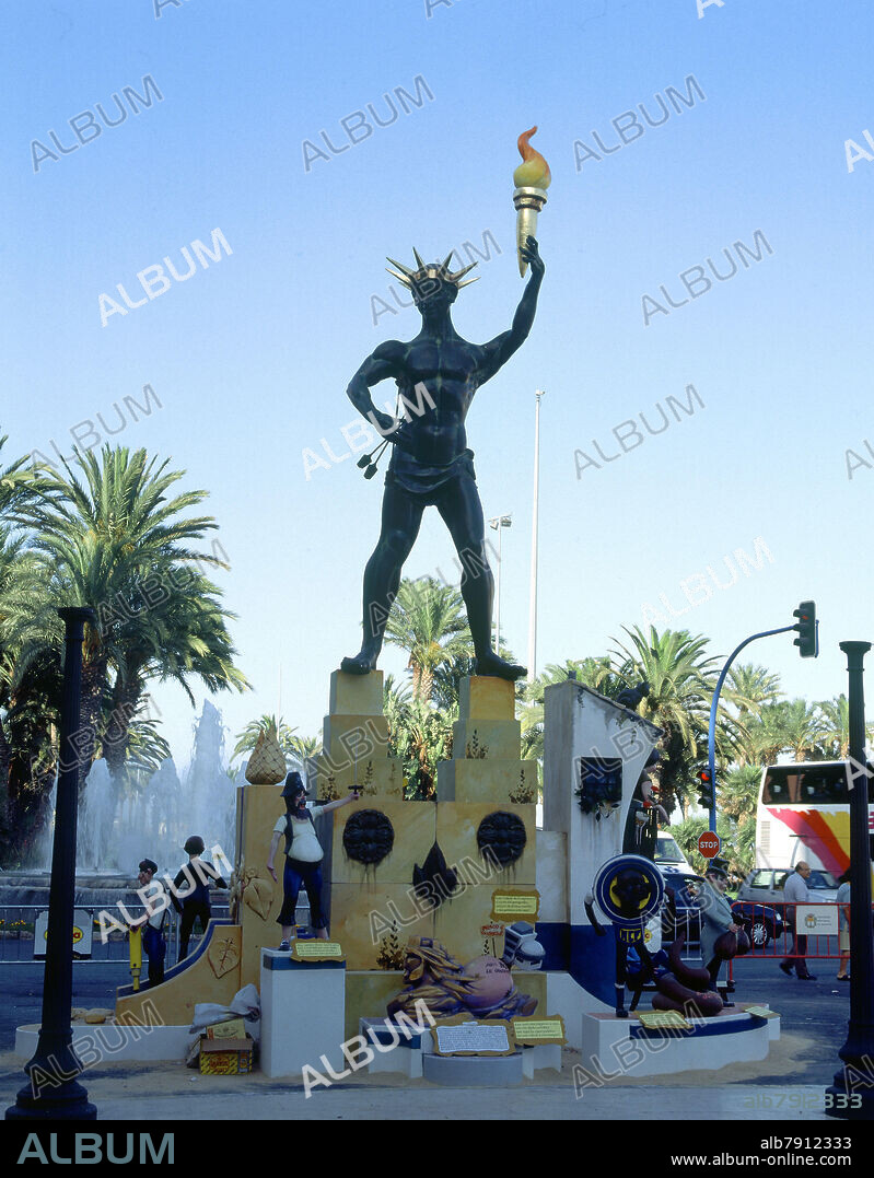 FALLA - CARICATURA DE LA ESTATUA DE LA LIBERTAD - Album alb7912333