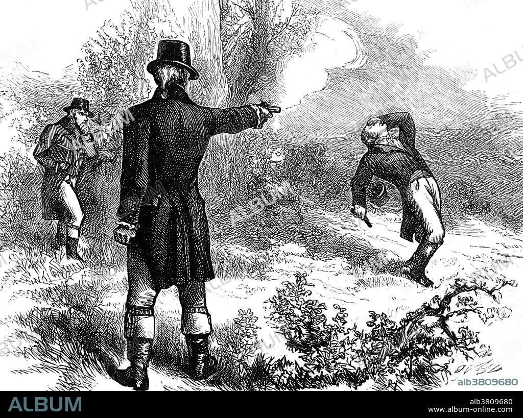 The duel between hamilton clearance and burr