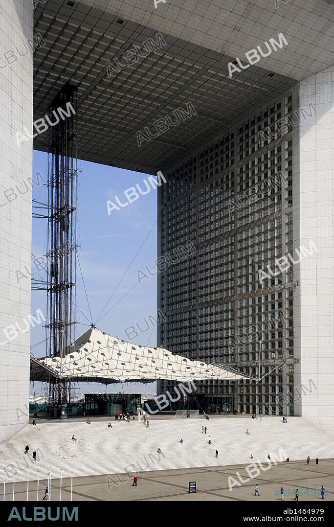 Francia. Par s. Le Grande Arche de la Fraternit el Gran Arco