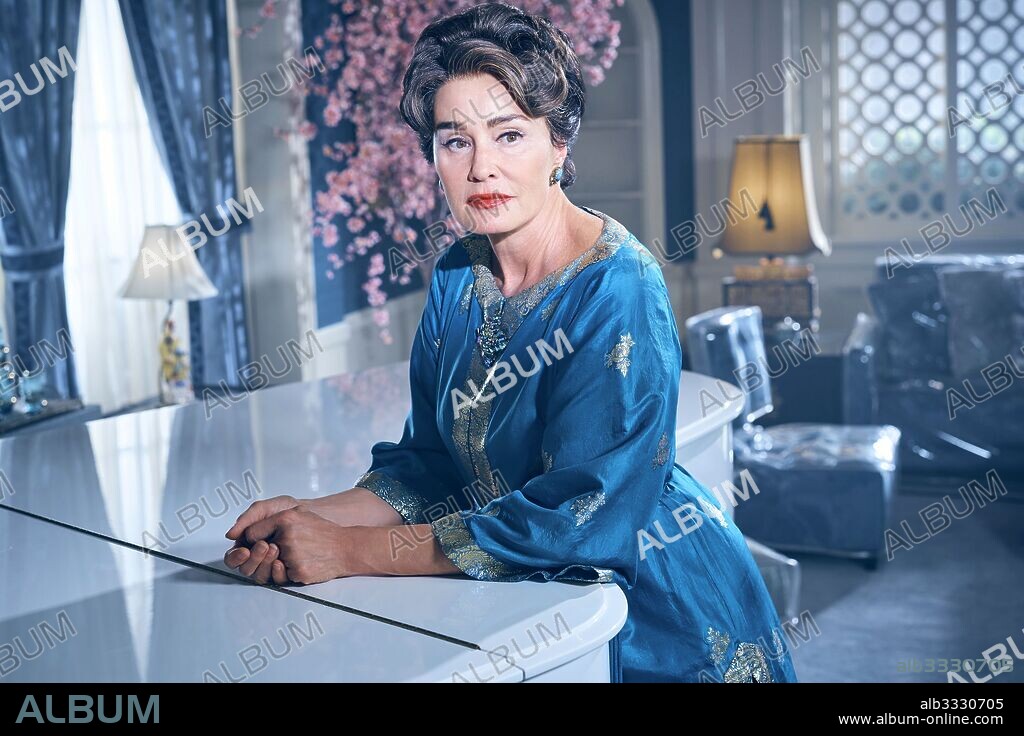 JESSICA LANGE in FEUD, 2024, directed by RYAN MURPHY. Copyright FOX 21 STUDIOS/PLAN B ENT/RYAN MURPHY PROD.